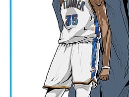 NBA球星插画