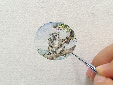 水彩（个人主页-ZMjE1OTMxMTI=） - 绘画 - 站酷设计师晚米插画原创素材 - 站酷ZCOOL