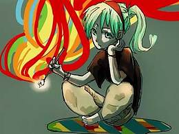 啊，去年画的社团的同人涂鸦