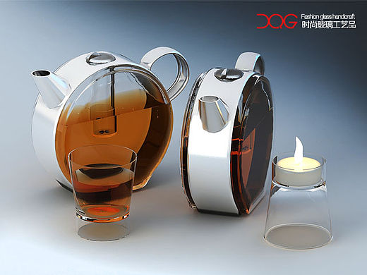 吹制玻璃工艺品（茶具）（个人主页-ZMTUwODE5Mjg=） - 生活用品 - 站酷设计师自由者范原创素材 - 站酷ZCOOL