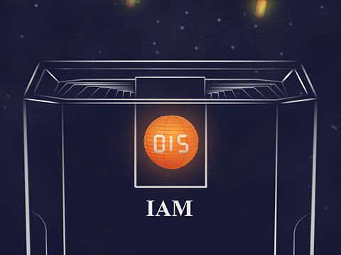  IAM 元宵主题海报