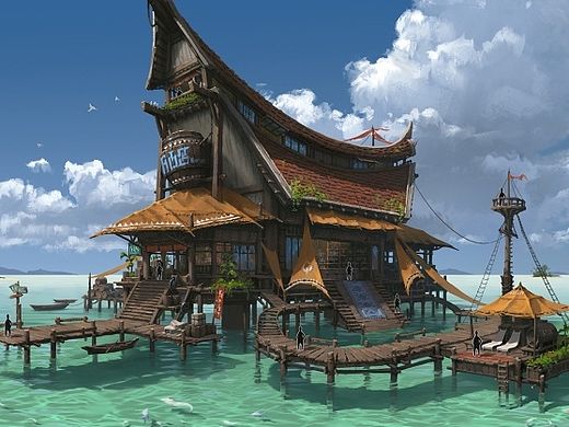 海上自由城--创作心得