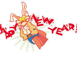 新春快乐！（个人主页-ZMTE0MjI4OA==） - 新锐潮流插画 - 站酷设计师秘米神经元原创素材 - 站酷ZCOOL