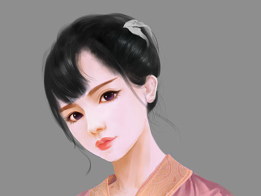 古风女（个人主页-ZMTg1MzE1NTY=） - 商业插画 - 站酷设计师YULU谢谢原创素材 - 站酷ZCOOL