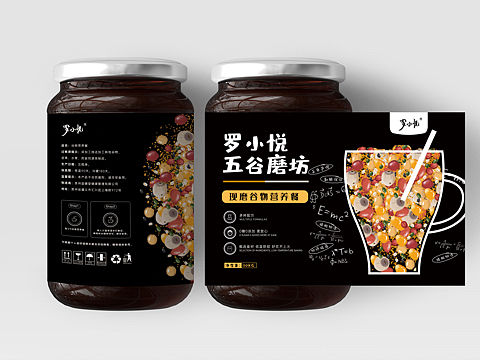 五谷磨坊     五谷杂粮包装设计