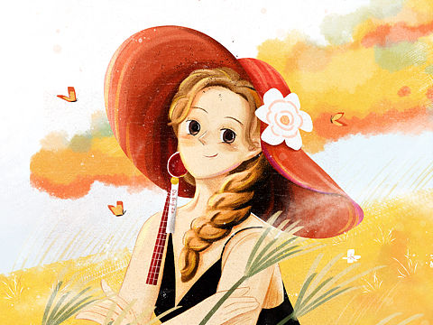 花吃了那个女孩
