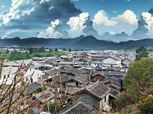 将一张照片 ps 处理 为 动漫、漫画手绘风格 海报 风景 人物 练手3期