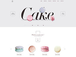 蛋糕网页
