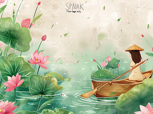 《池上》白居易（个人主页-ZNjgxMjY5MTI=） - AI作品 - 站酷设计师竟兽原创素材 - 站酷ZCOOL