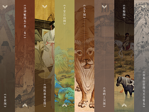 触摸屏UI设计-中国十大传世名画