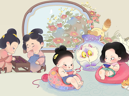 节气作品整理 春分 小满 大暑