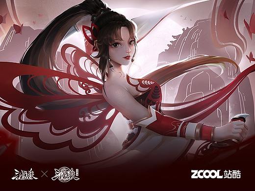 三国杀-国潮典韵-张嫙【剪纸山河】（个人主页-ZNjYwNjExMjA=） - 概念设定 - 站酷设计师旭灿原创素材 - 站酷ZCOOL