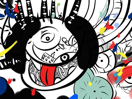 啊库啦（个人主页-ZNDYwMjAyMzI=） - 艺术插画 - 站酷设计师Aearo原创素材 - 站酷ZCOOL