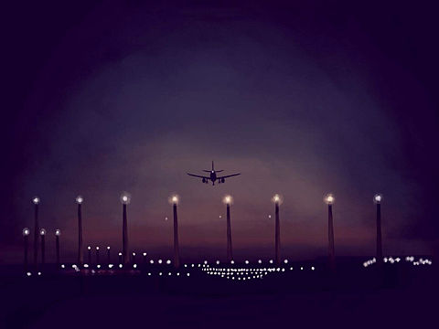 飞机场的十点半