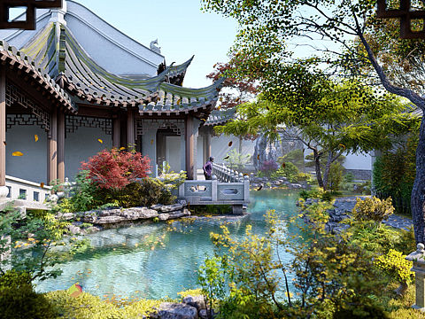 lumion 古建表现