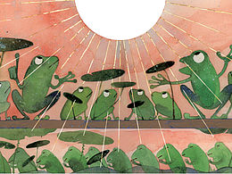 The frogs desiring a king 