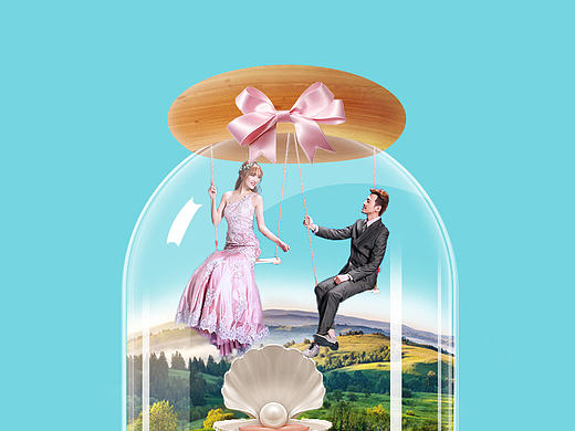 七夕景观瓶（个人主页-ZMTgxMjQ3MDQ=） - 运营设计 - 站酷设计师FantineDay原创素材 - 站酷ZCOOL