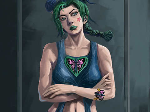 画一张jojo的空条徐伦