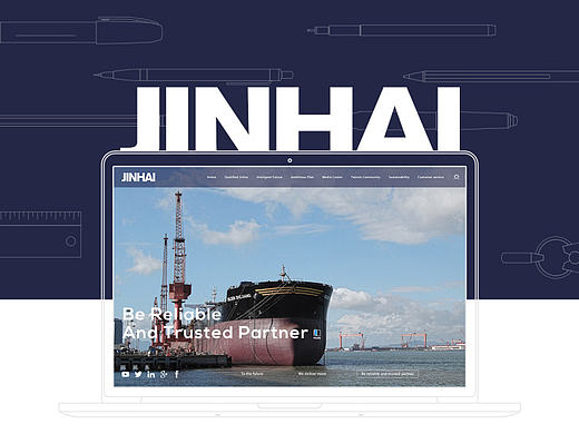 JINHAN Website design
