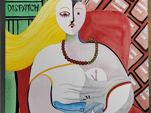 醒（个人主页-ZNDE1NTkyNDQ=） - 艺术插画 - 站酷设计师雪幽SnowdreamUU原创素材 - 站酷ZCOOL