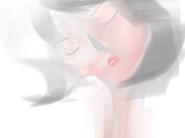 透明色的小姐姐頭像