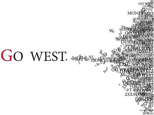 《GO WEST》3D mapping投影装置