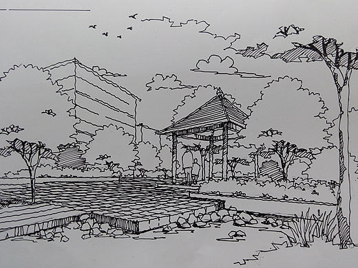 手绘（勾线笔）