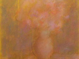 原創(chuàng)抽象色粉畫