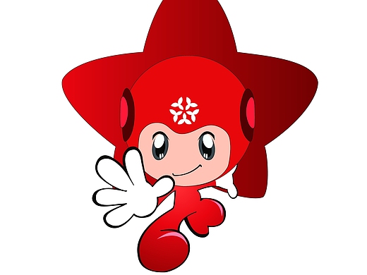 大救星卡通吉祥物设计