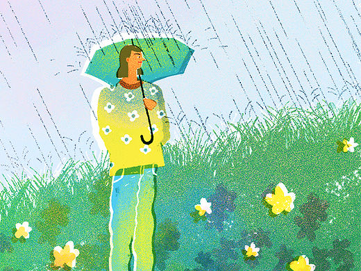 its raining