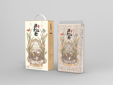 《胚芽米包装设计》/明度时期作品