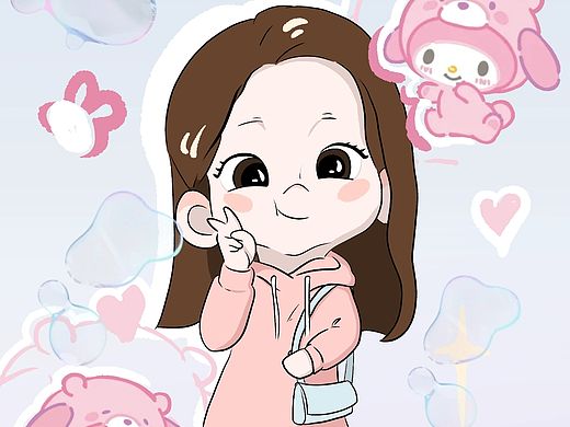日常练习东了于原创q版卡通人物头像121wuwuuhhh2lixia852020开端
