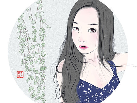 各种电脑插画、板绘（工具有ps、sai、ai）