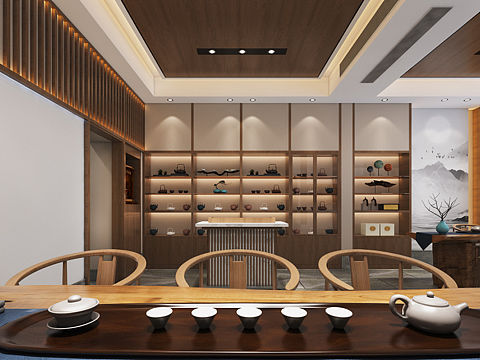 新中式茶室