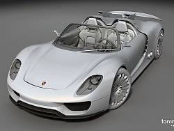Porsche-918 Spyder Concept