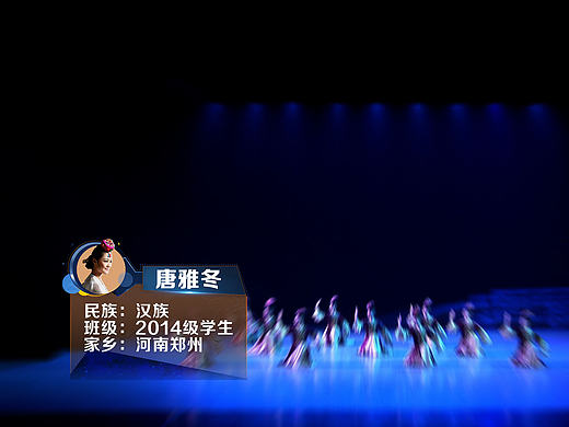 《民族舞》人名条及片尾