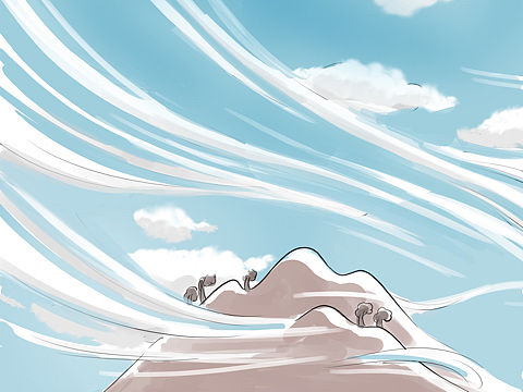 起风了（个人主页-ZNDI2NzczODQ=） - 短篇/格漫 - 站酷设计师猫嚎斯原创素材 - 站酷ZCOOL