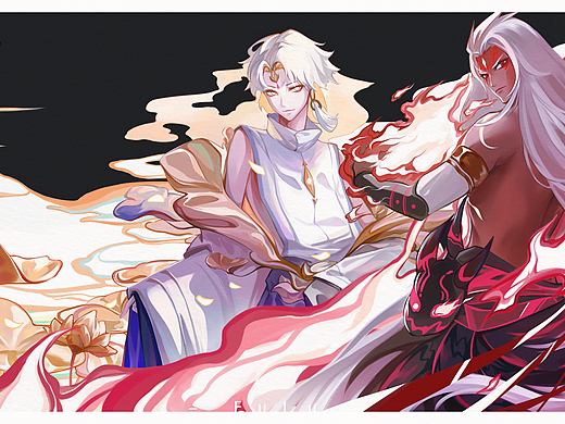 阿修罗x帝释天 同人练习