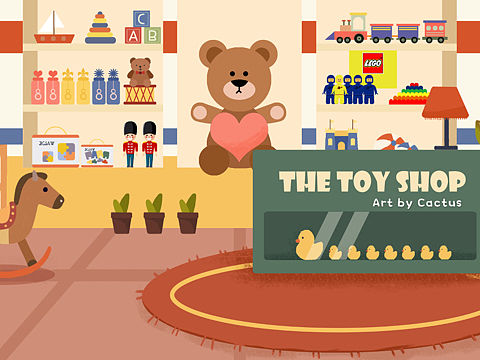 The Toy Shop（個人主頁-ZMzE5NTU2MDg=） - 商業(yè)插畫 - 站酷設(shè)計師Cactus戒子原創(chuàng)素材 - 站酷ZCOOL