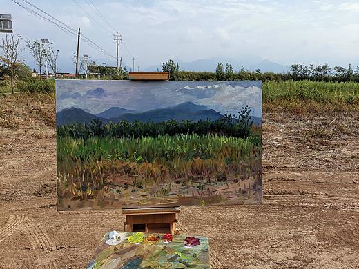 50*80油画风景写生