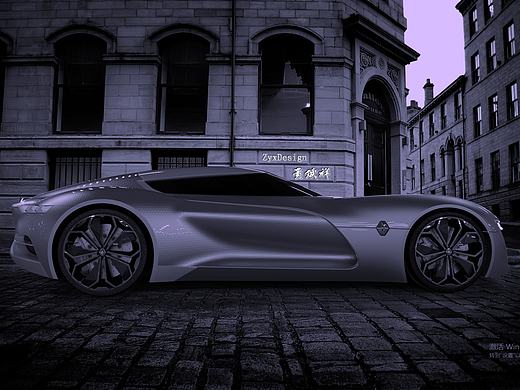 Renault Trezor  Concept雷诺概念车Alias&Vred课程