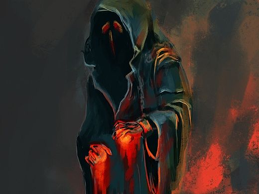 涂画//万圣节快乐（个人主页-ZMTM4NTUzNjQ=） - 艺术插画 - 站酷设计师LOSEE原创素材 - 站酷ZCOOL