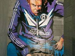 日照墙体彩绘，日照壁画，手绘墙体，文化墙，店铺形象