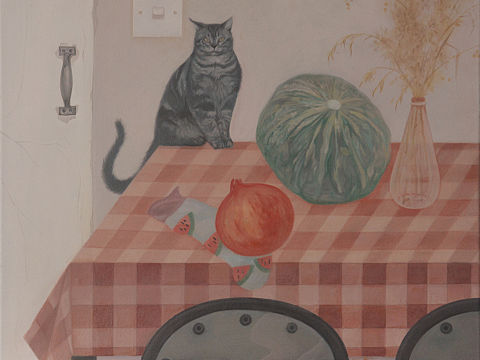 粉色的房間（個人主頁-ZNTY2MDMzNjA=） - 繪畫 - 站酷設(shè)計師山上一只牛haha原創(chuàng)素材 - 站酷ZCOOL