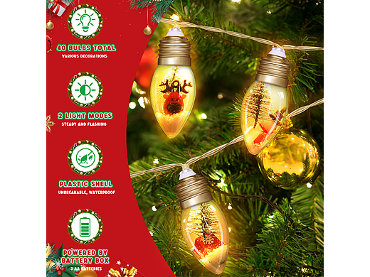 亚马逊-圣诞灯泡串主副图