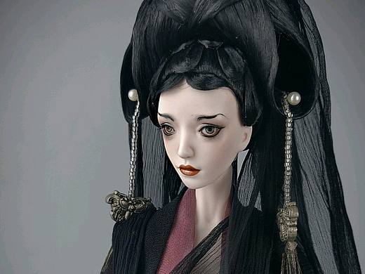 自制【陶瓷BJD】聊斋系列——姥姥（年轻版）