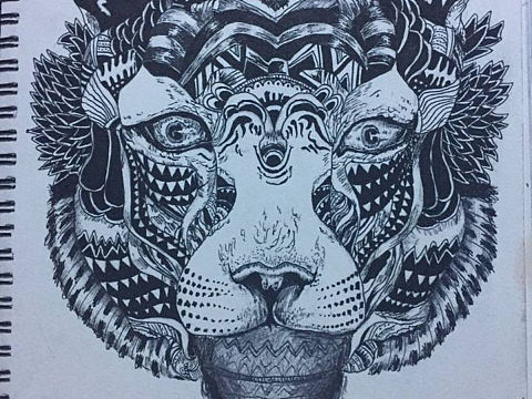 黑白手绘（个人主页-ZMzUzODgyOTI=） - 新锐潮流插画 - 站酷设计师一眼见你Hey原创素材 - 站酷ZCOOL