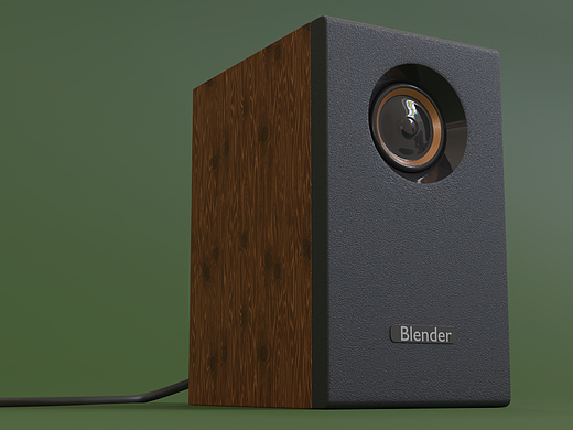 小音响建模练习