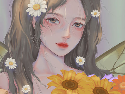 蜜蜂少女｜动物拟人