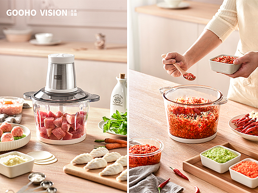 利仁绞肉机丨古禾造图 GOOHO VISION